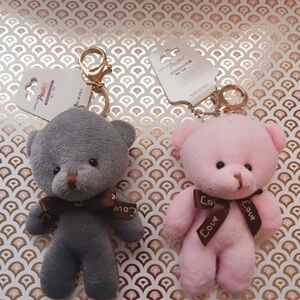 2/Teddy Bear Keychain/bag Charm